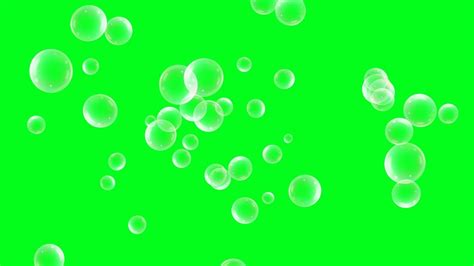 Water 💧bubbles Animation Green Screen Latest Tech Motion Background