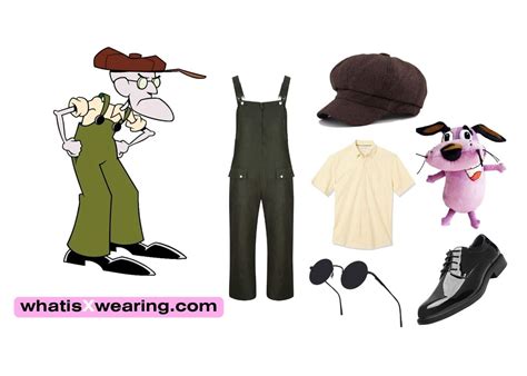 Eustace Courage The Cowardly Dog Diy Costume Guide