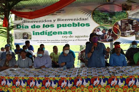 Conmemoración Histórica Del Día Internacional De Los Pueblos Indígenas En La Comunidad Sikilta