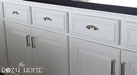 Keep in mind that some cabinets have an inset of 3/8″ (routered edge or groove around the door to inset into the cabinet). Easy (and Inexpensive) Cabinet Updates: Adding Trim to ...