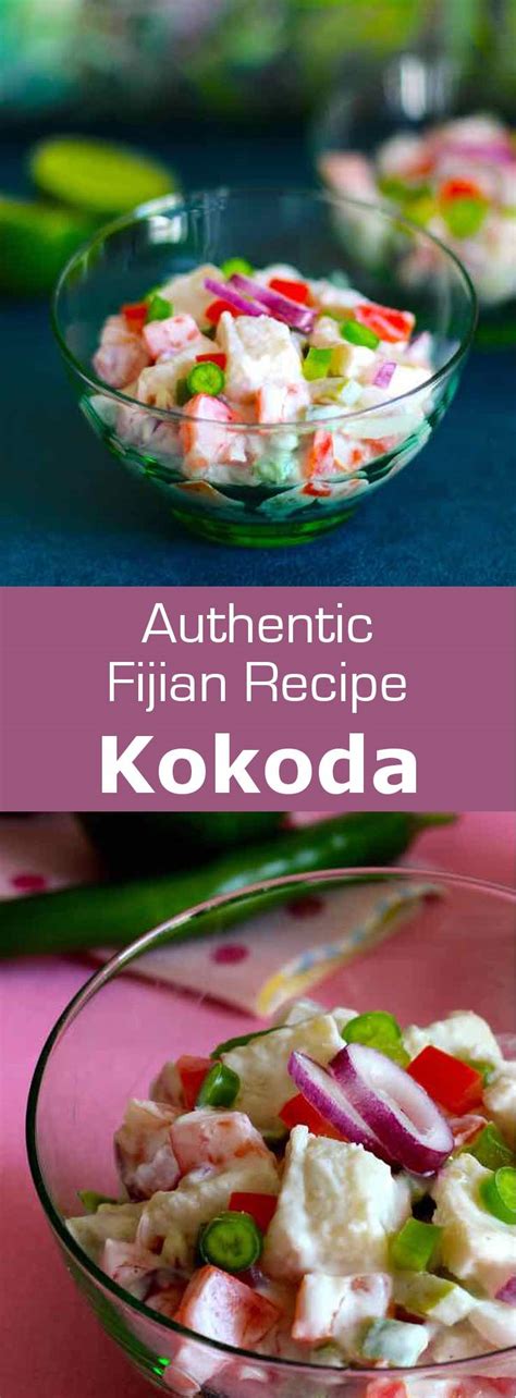 Kokoda Authentic Recipe From Fiji 196 Flavors