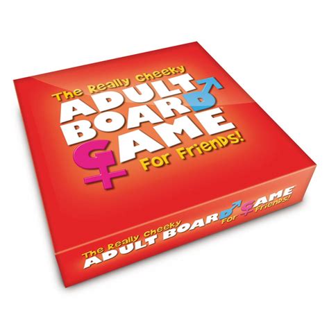 The Really Cheeky Adult Board Game For Friends Uk