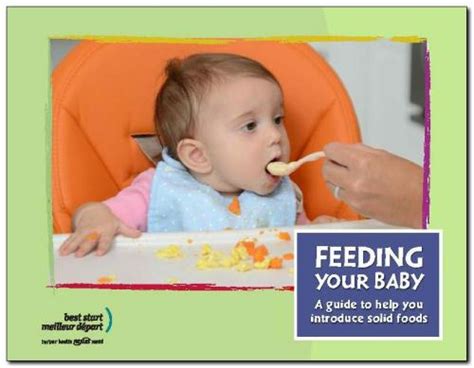 As she crawls about and explores, germs can spread you can start to add a healthy snack, like mashed fruit, between meals. Best Start Resource Centre / Centre de ressources Meilleur ...