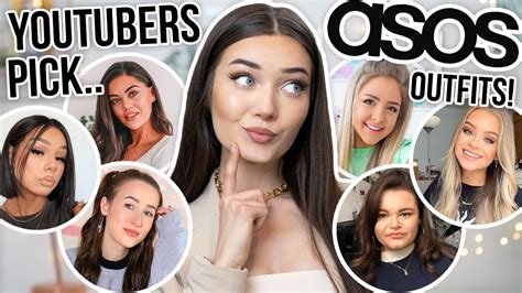 Youtubers Pick My Outfits From Asos Youtube