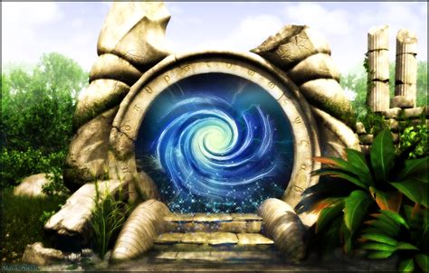 Ð ☀ ☀ r w a y s magical portal Ð ☀ ☀ r w a y s magic portal portal art fantasy world fantasy