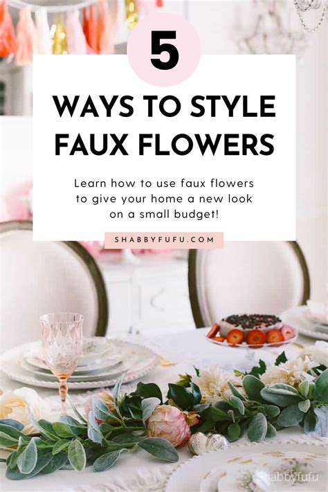 Had it with finicky plants? Fake Flower Arrangements -Make Them Look Real DIY in 2021 ...