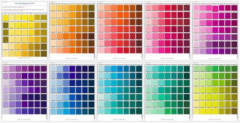 Pantone Color Chart Pdf Free Download Riset