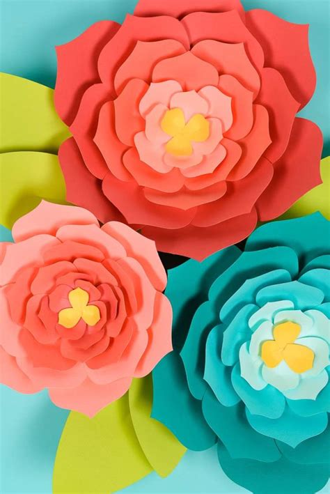 Giant Paper Flowers Template Tips And Tricks To Make It Easy