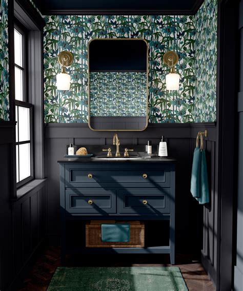 Black Bathroom By The Curious Department Bathroomideas Bathroomdesign