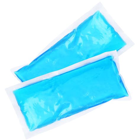 Gel Ice Packs for Hot and Cold Therapy (2-Pack, 5" x 10" Each) - Adalid