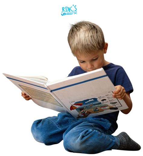 Kid Reading Book Png Clip Art Library