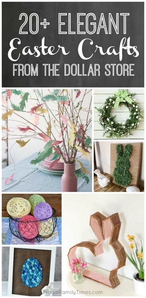 20 Elegant Easter Decor Crafts From The Dollar Store
