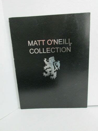 matt o neill collection tonner doll company catalog trifold 2003 ebay