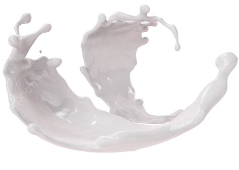 Milk Splash White Solid Milk Splash Splash Effect Png Transparent