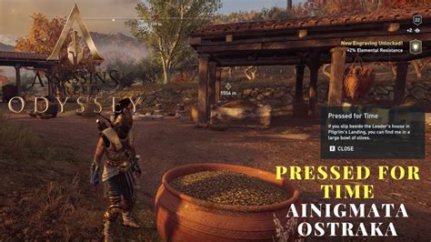 Assassin S Creed Odyssey Pressed For Time Ainigmata Ostraka YouTube