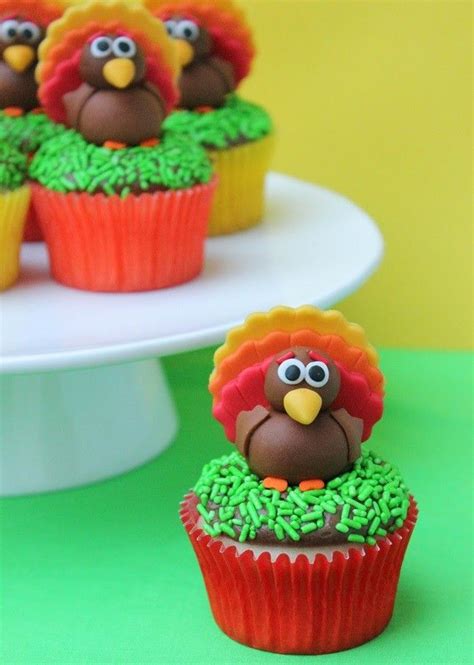 Best thanksgiving cupcake decorating ideas explore popular decorating ideas and find the best decorating ideas for your home such as, bedroom decorating idea. 16 Turkey-Inspired Thanksgiving Dessert Recipes the Kids ...
