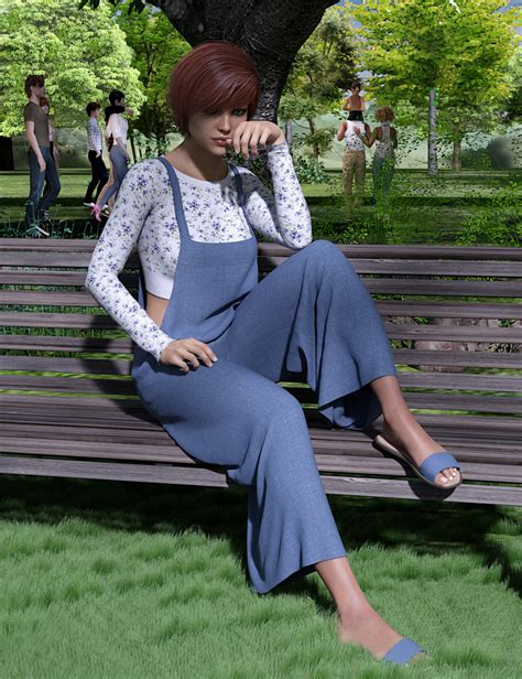 Dforce Trendy Comfort Outfit For Genesis 8 Females Daz 3d