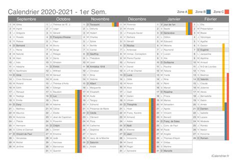 Calendrier 2021 à imprimer avec les vacances scolaires, les jours fériés, les numéros de semaines, les fêtes, les phases de lunes. Calendrier Scolaire 2021 Et 2022 Bordeaux | Calendrier Lunaire