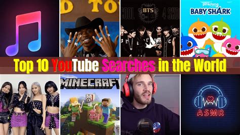 Top 10 Youtube Searches In The World Updated 2022 10 Most Searched