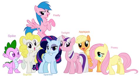 Image My Little Pony G1 Mane Six Spike By Atomiclance D5vntiapng