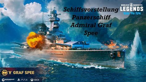 World Of Warships Legends Schiffsvorstellung Panzerschiff Admiral Graf