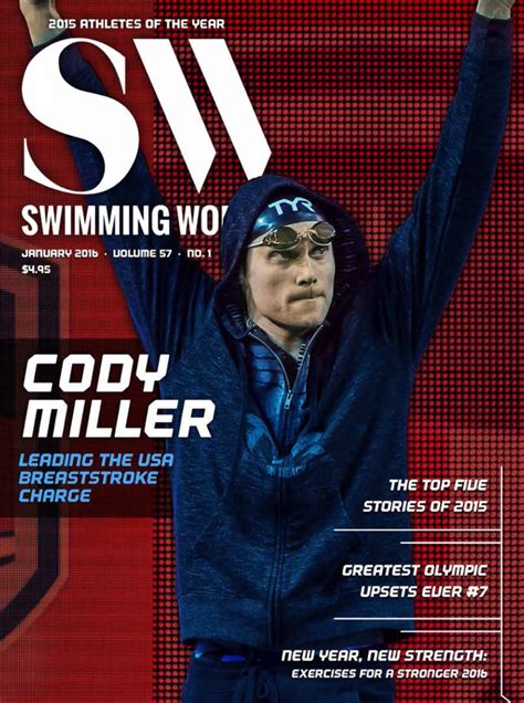 Swimming World Magazine Covers In Review 2016 Swimming