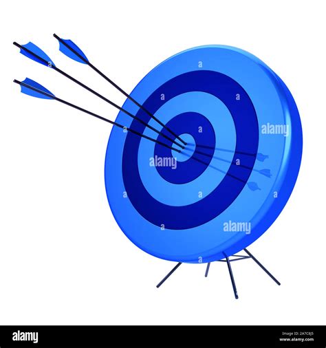 Arrows Target Precision Hit Bulls Eye Bullseye Archery Shooting Icon