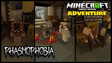 PHASMOPHOBIA 2 Minecraft PE 1 19 Adventure YouTube