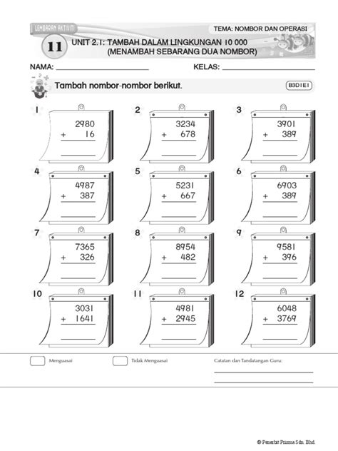 Matematik kertas 1 kssrmatematik kertas 1 kssrbuku teks digital. matematik tahun 3 kssr