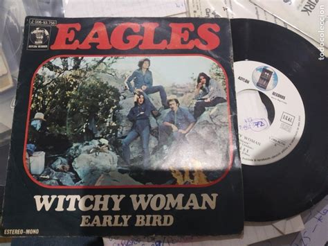 Eagles Witchy Woman 1972 Single Español Disco C Vendido En Subasta