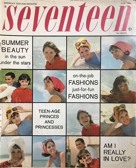 Seventeen June 1964 Magazine Seventeen Jun 1964
