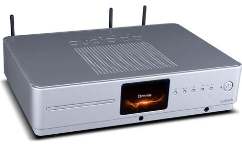 Audiolab Omnia Silver Stereo Integrated Amplifier With Built In Cd