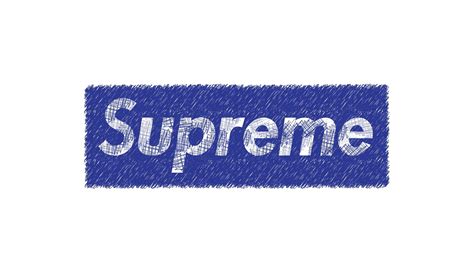 Dark Blue Supreme Logo Logodix