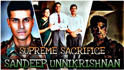 Tribute To Major Sandeep Unnikrishnan 🇮🇳 Major Sandeep Unnikrishnan