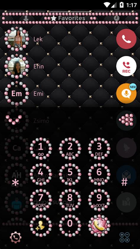 Jewel Pink Diamond Phone Dialer Theme Apk For Android Download