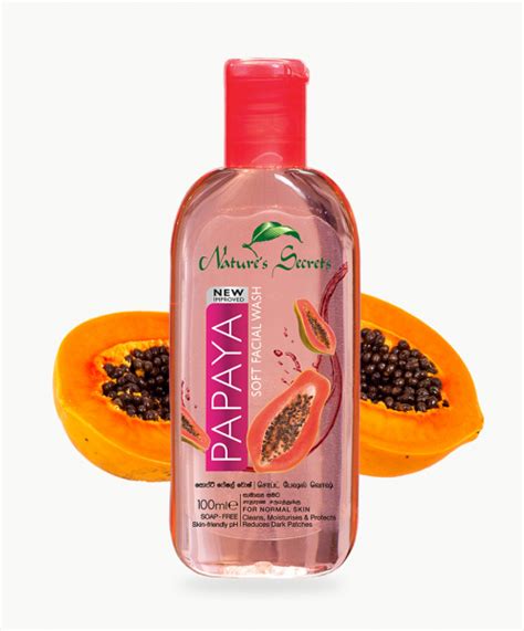 Papaya Soft Facial Wash Natures Beauty Creations Ltd Sustainable
