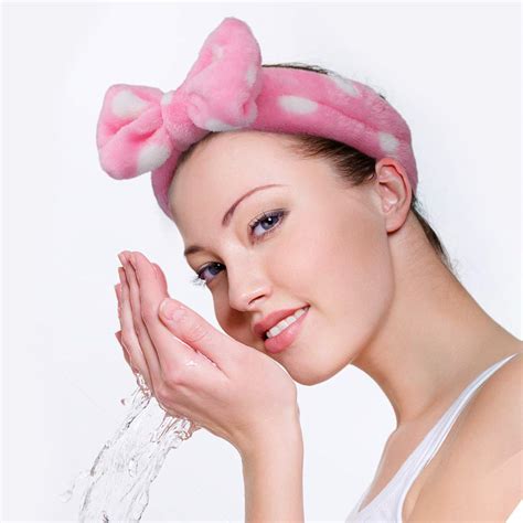 Wholesale Bow Hair Band ， Casoty 6 Pcs Spa Headband For Women Soft