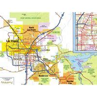 Large Las Vegas Strip Map With Monorail Las Vegas Nevada State Usa Maps Of The
