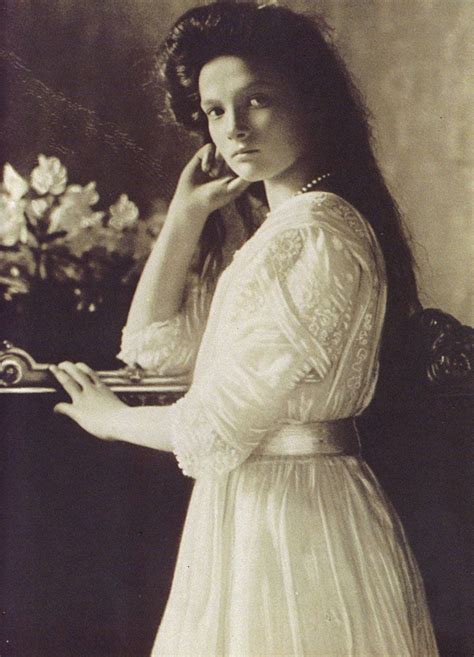 Grand Duchess Tatiana 1910 She Was Murdered Along With The Rest Of