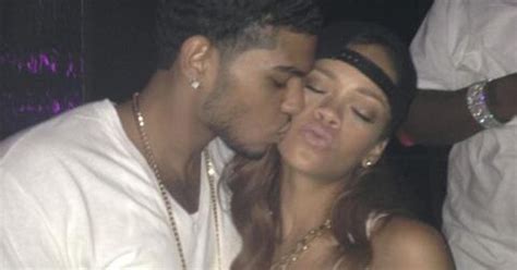 Chris Brown Unfollows Rihanna On Twitter Are These Pictures Of Her Kissing A Mystery Man To