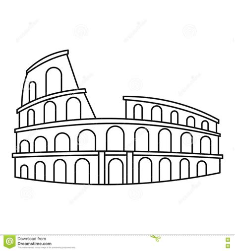 Las entradas sencillas en la página oficial, las entradas combinadas con guía en español y saltándote las colas y las entradas en la misma taquilla. Colosseum Dans L'icône De Rome, Style D'ensemble ...