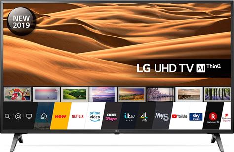 Lg 55um7100plb 55 Inch Uhd 4k Hdr Smart Led Tv With Freeview Play Ceramic Black 2019 Model