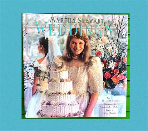 Weddings Martha Stewart Book Bride Bridal Wedding Book Vintage Etsy
