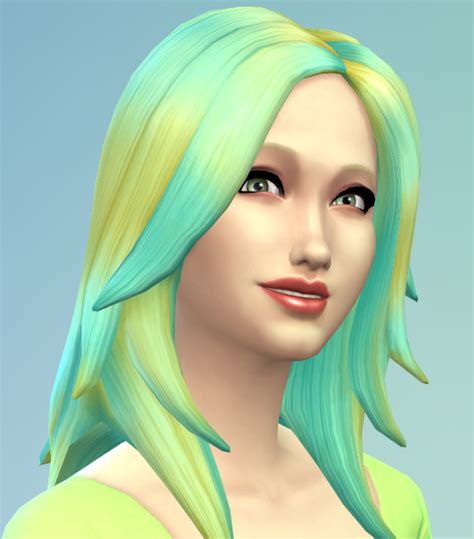 My Sims 4 Blog Updated Hair Recolors By The Simsperience