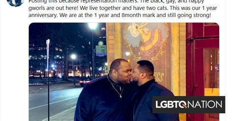 A Picture Of 2 Black Men Kissing Went Viral Here’s Why People Love It Lgbtq Nation
