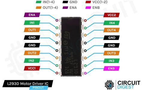 Control Dc Motors With Arduino And L D Motor Driver Ic