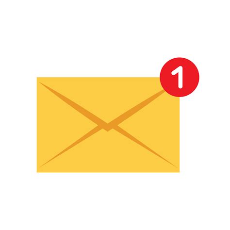 Mail Icon Concept Of Incoming Email Message Symbol Or Sms