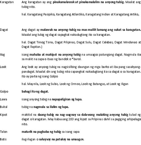 Mga Halimbawa Ng Yamang Tubig Yamang Tubig Ng Pilipinas