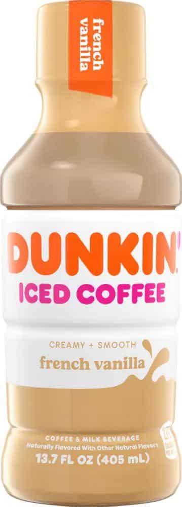 Dunkin Donuts French Vanilla Iced Coffee 137 Fl Oz Greatland Grocery