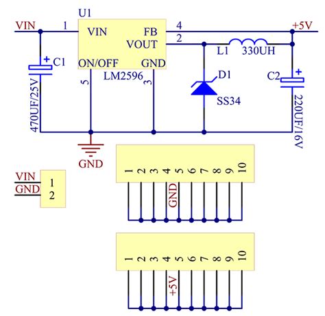 Lm2596 buck converter circuit diagram. Step-down DC-DC Converter Module - Wiki